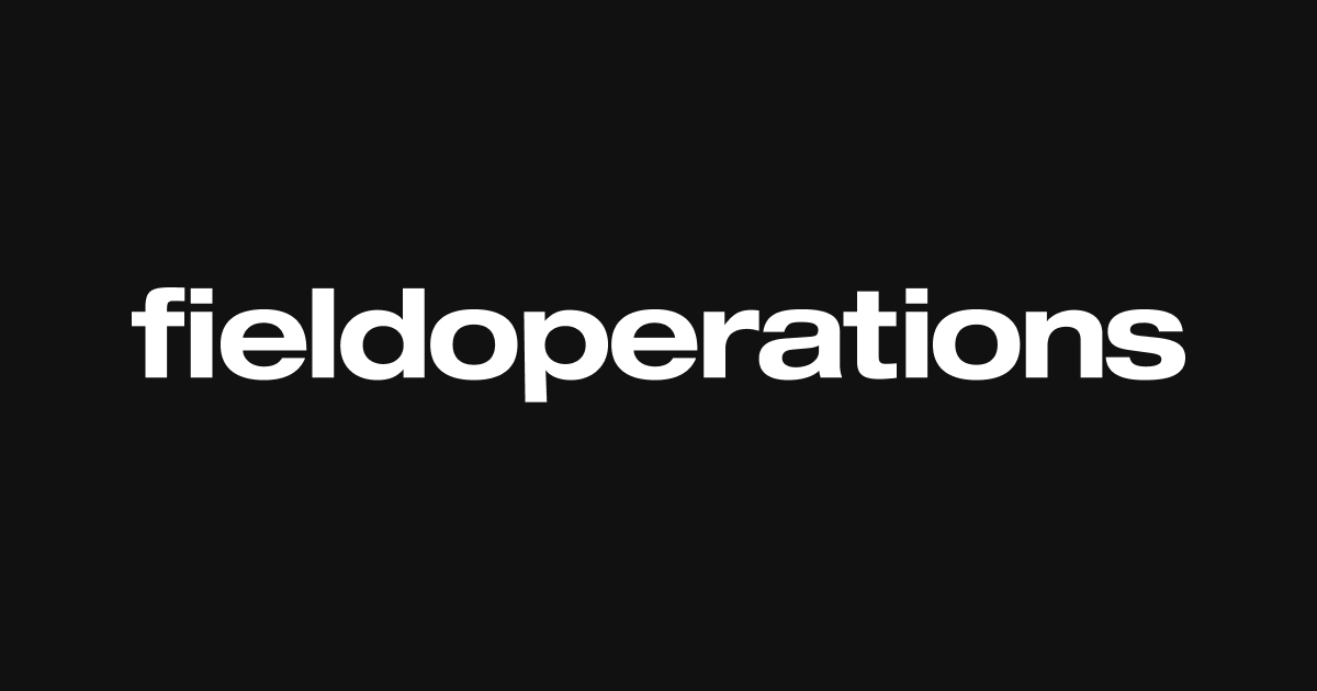 Projects landing — Field Operations