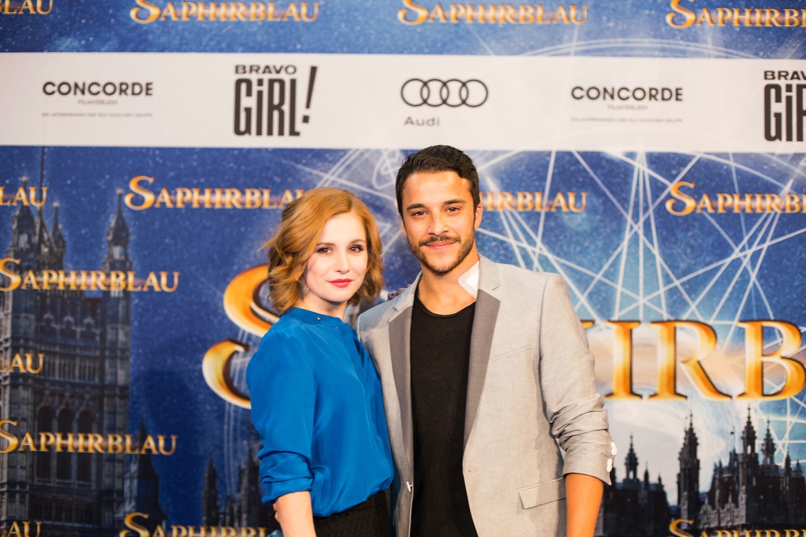 "Saphirblau"-Stars Josefine Preuß und Kostja Ullmann im Interview