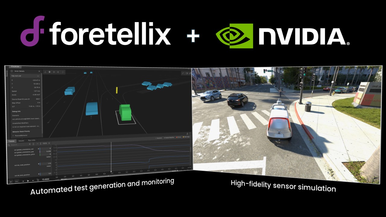 Foretellix Unveils End-to-End AV Development Solution Leveraging NVIDIA Omniverse Cloud APIs - Foretellix