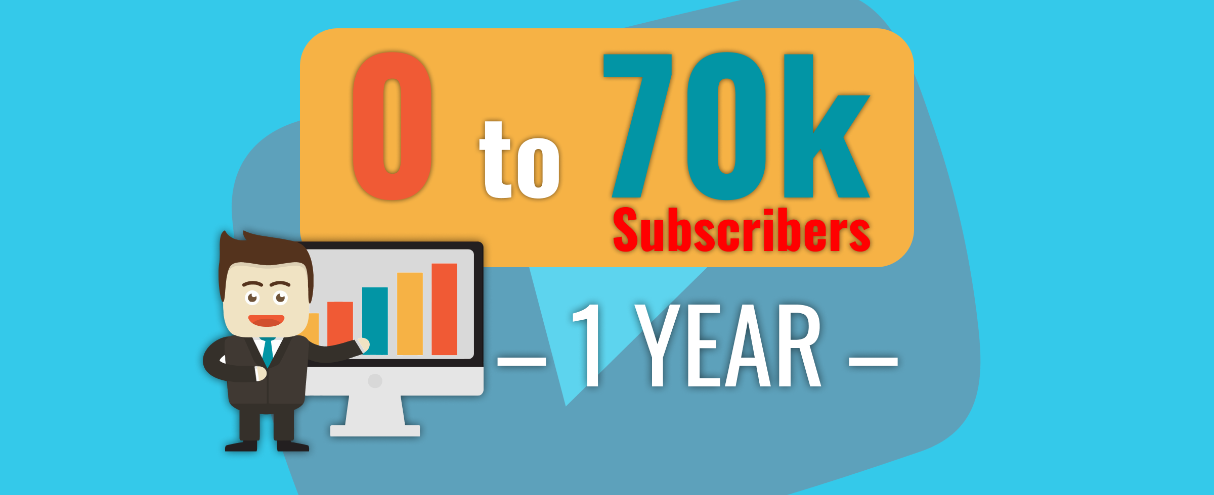 How I Went From 0 to 70k Subscribers on YouTube in 1 Year – And How Much Money I Made
