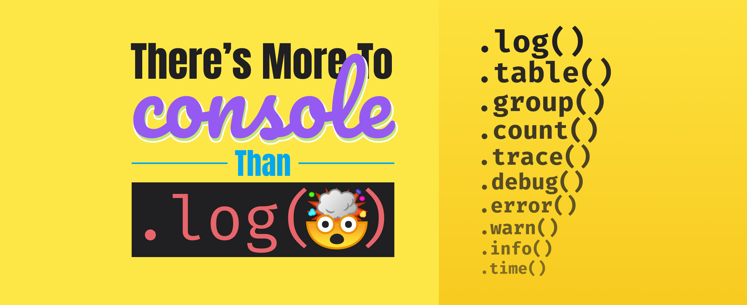 JavaScript Console.log() Example – How to Print to the Console in JS