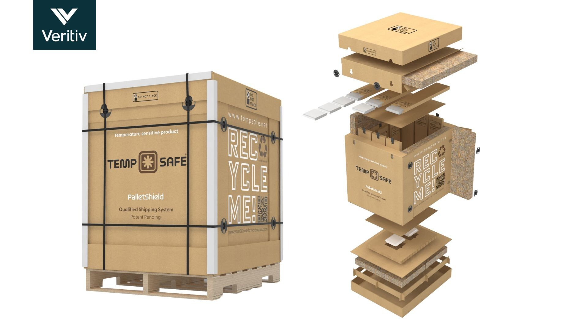 Veritiv expands its TempSafe portfolio with curbside-recyclable pallet shipper - FreightWaves