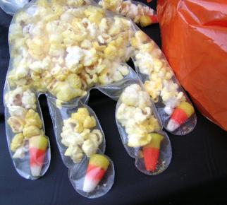 DIY: The Halloween Hand - Frugal Upstate