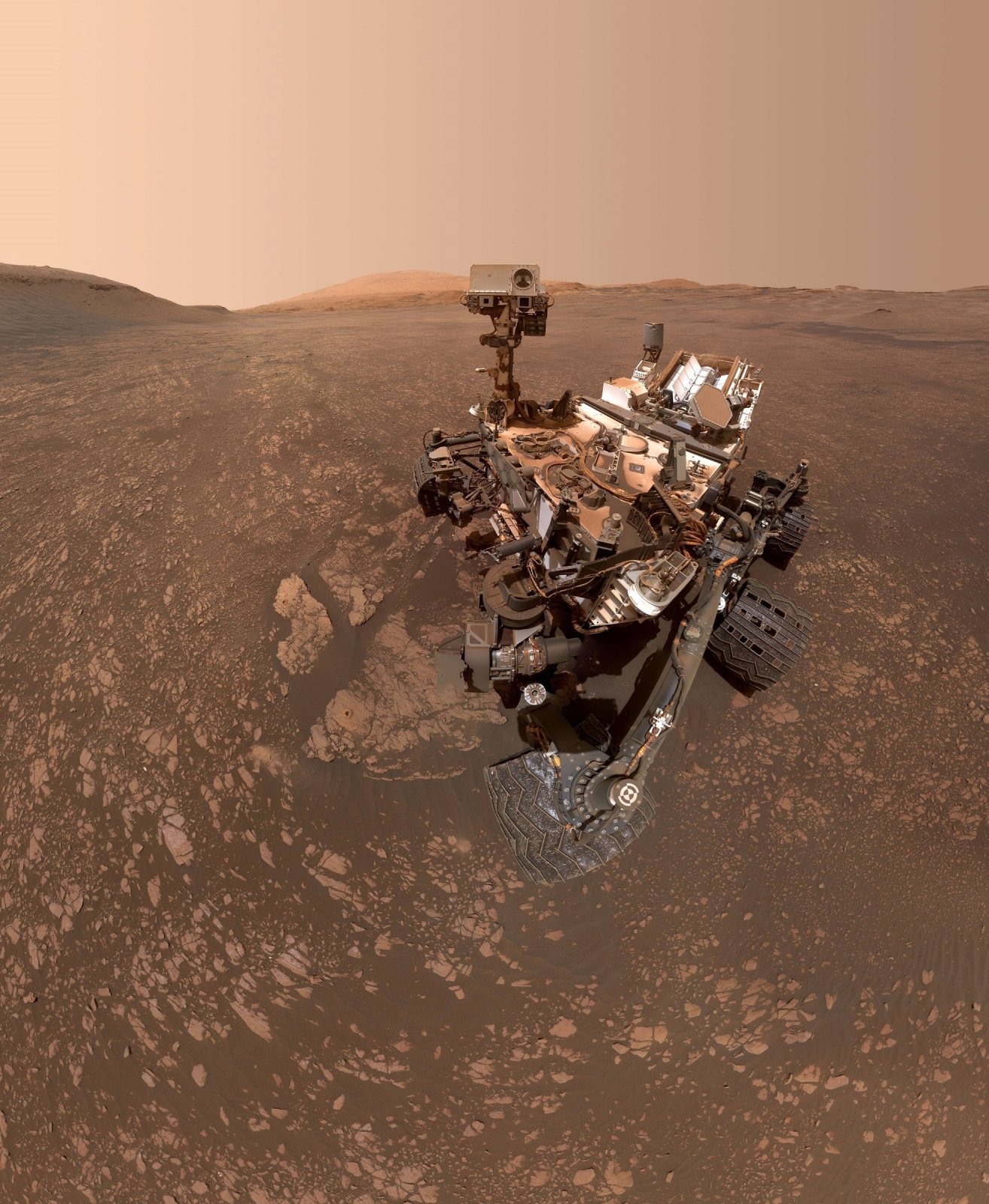 NASA-Foto vom Mars: Beweist "Roboterbein" außerirdisches Leben? - Futurezone