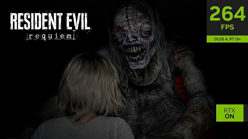 Resident Evil Requiem: Packender Gameplay-Trailer - 4K Path Tracing & NVIDIA DLSS 4 in Bewegung