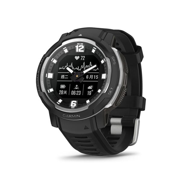 Instinct Crossover 運動指針GPS智慧錶 (墨碳黑) | 戶外 | Garmin 台灣