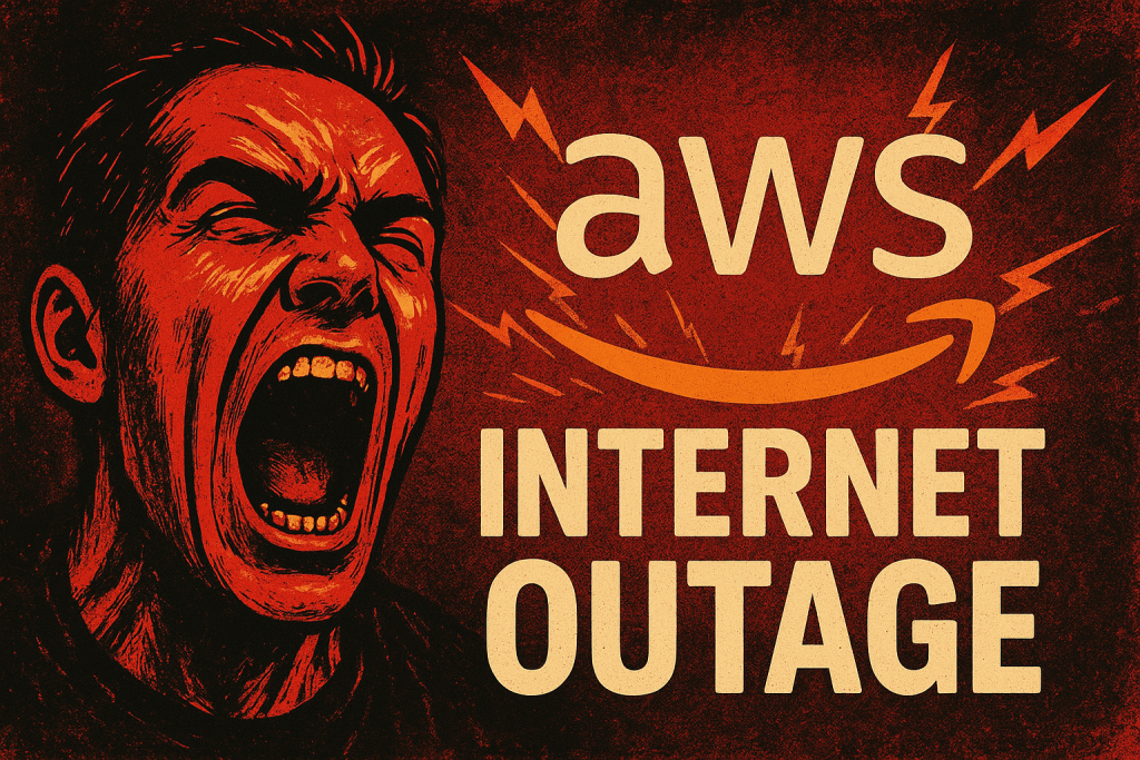 Widespread Internet outage as AWS Cloud suffers from DynamoDB problems