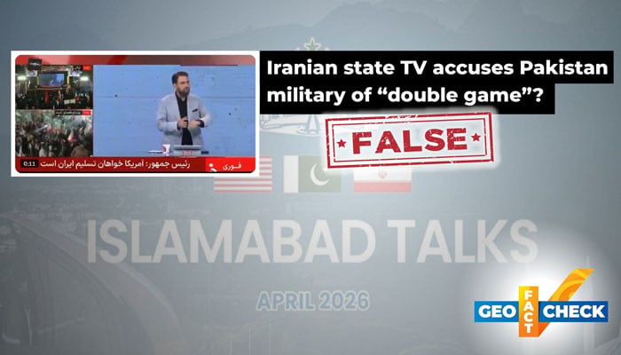 Fact-check: No, Iranian state TV did not accuse Pakistan Army chief of 'double game'
