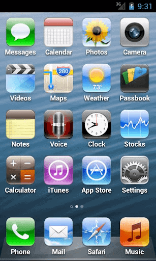 iPhone 5 Launcher for Android Released - gHacks Tech News