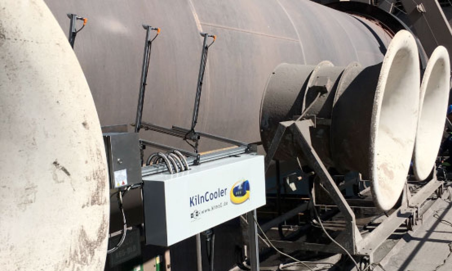 Keeping kiln shell temperatures under control