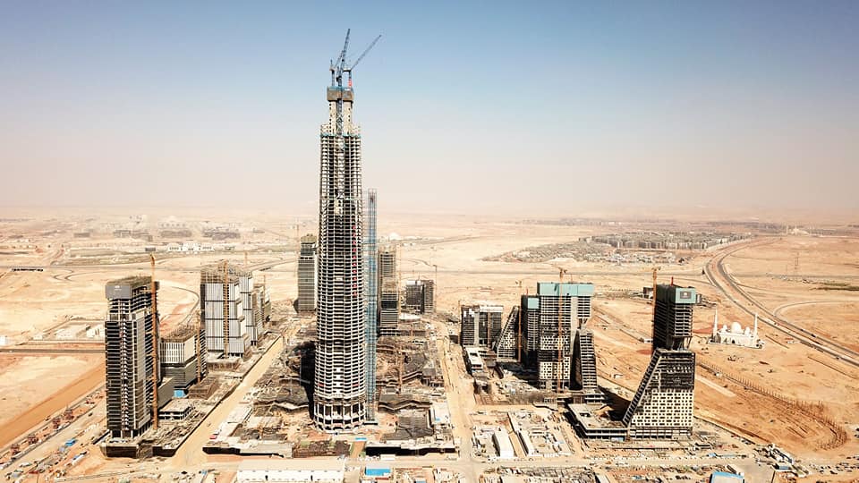 Concrete structure complete on Africa's tallest tower - Global Construction Review