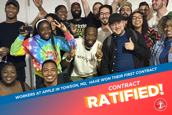 IAM CORE, First U.S. Unionized Apple Retail Store Workers, Overwhelmingly Ratify Historic Labor Agreement with Tech Giant - IAM Union