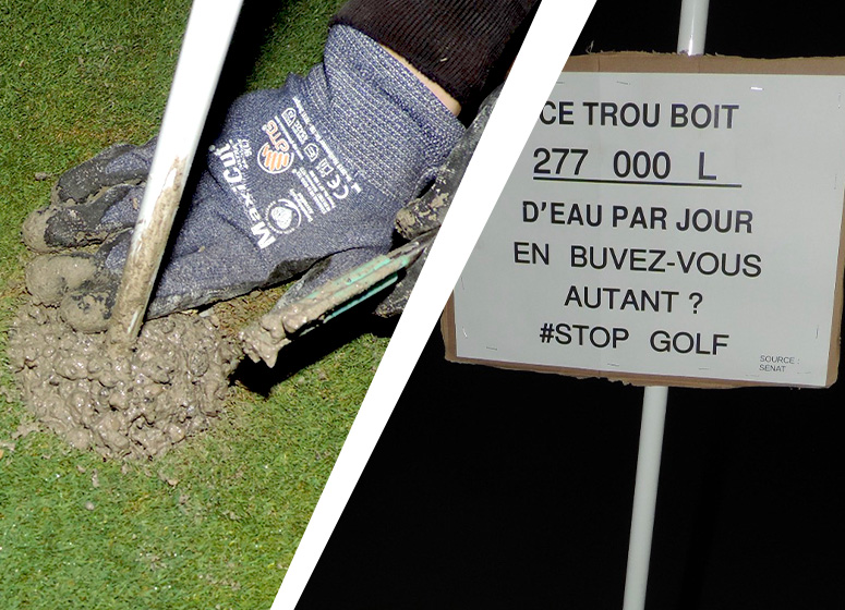 Deux golfs pris pour cibles par des militants écologistes à Toulouse - Golf Planète