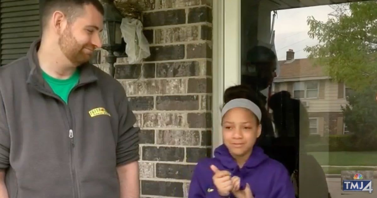 A 12-year-old saw a man lead her neighbor away. Her next two words stopped a kidnapping. - Good.is