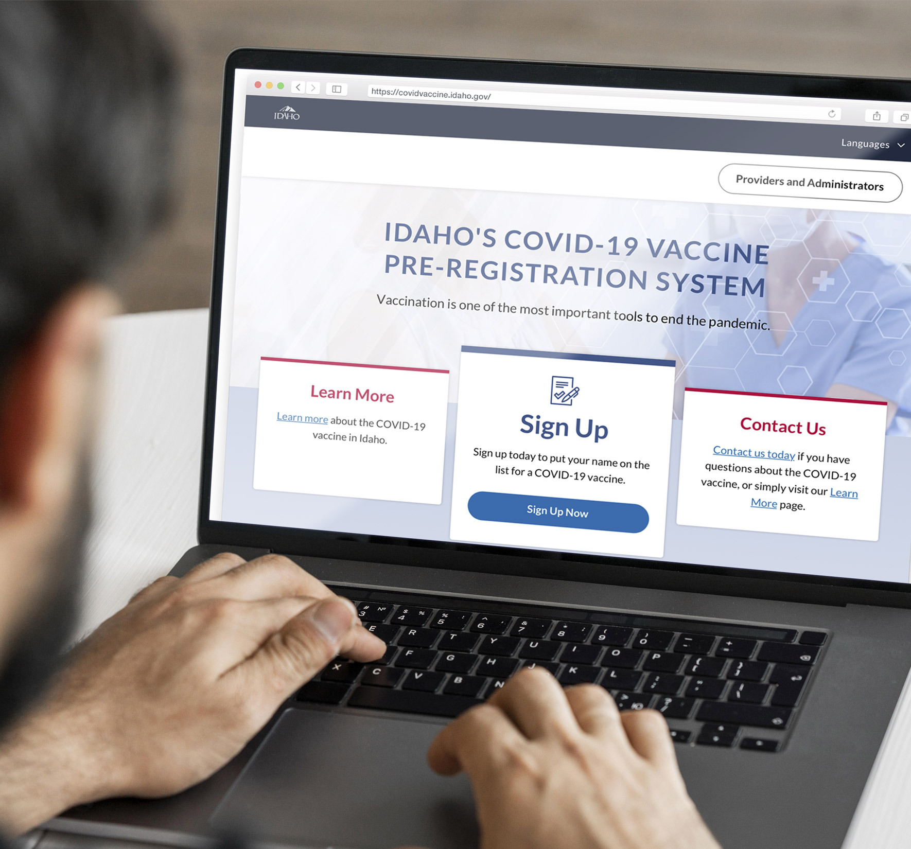 Covid-19 Vaccine Pre-Registration System – GovWebworks
