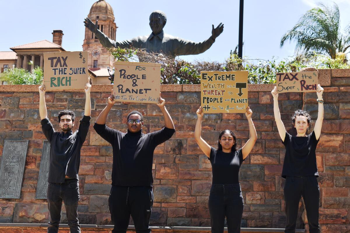 Wealth taxes to fund a Fair Future: A Call to the G20 - Greenpeace Africa
