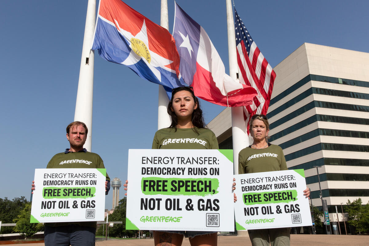 Greenpeace kjemper videre mot milliarddom i USA - Greenpeace Norge