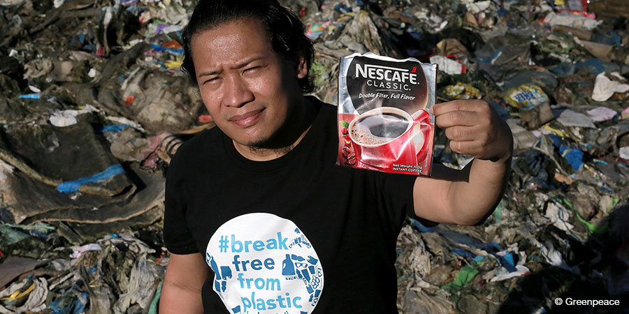 Nestlé misses the mark with statement on tackling its single-use plastics problem - Greenpeace - Greenpeace
