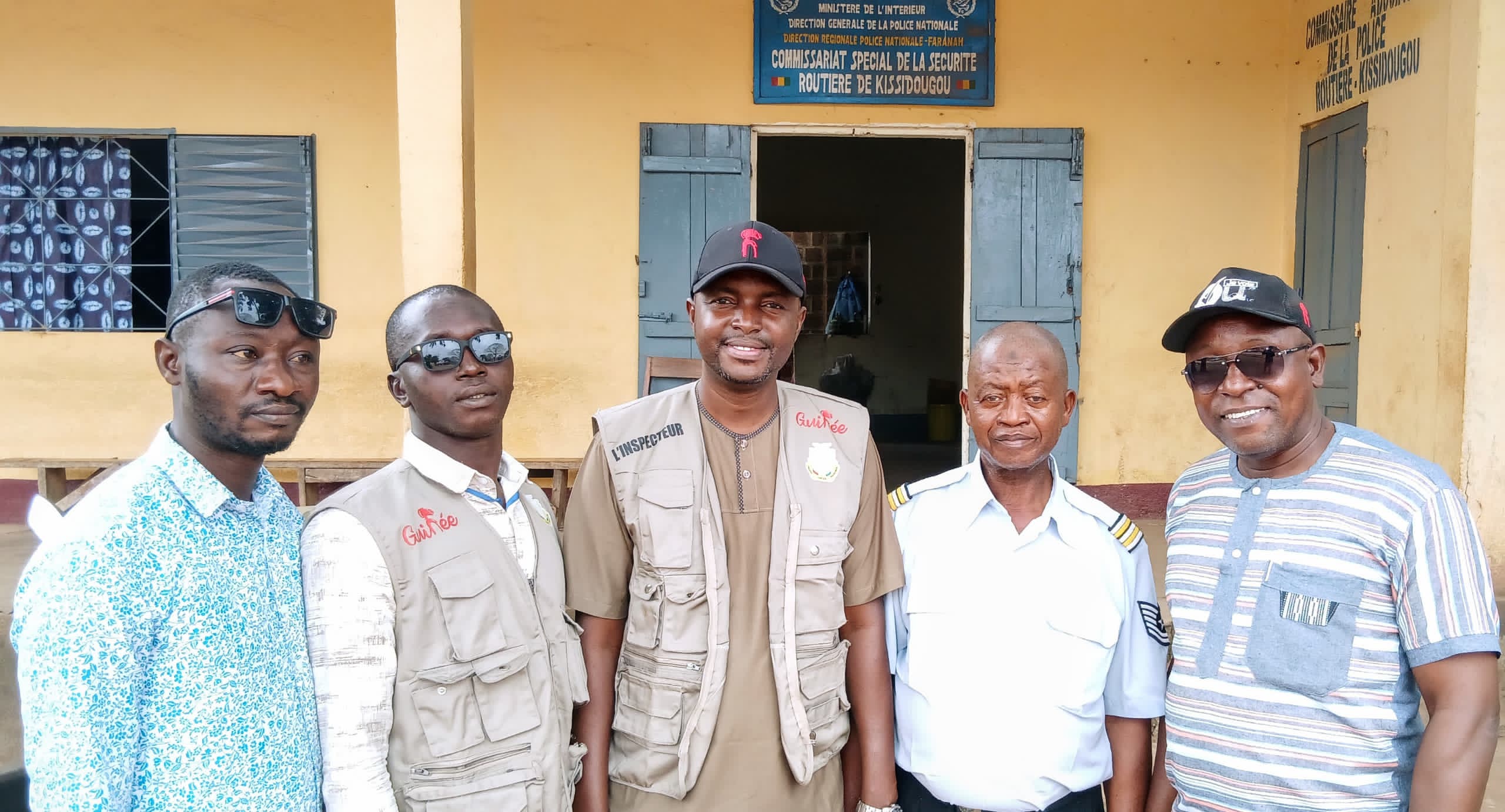 Kissidougou : une mission de l’Inspection régionale des transports de Faranah en visite de travail. - Guinee24plus.com