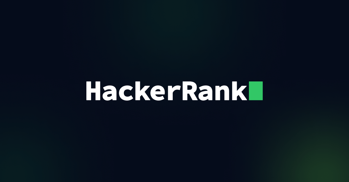 Next Gen Hiring - HackerRank