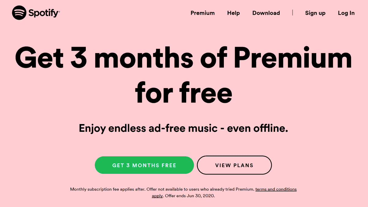 Spotify offers new users 3 months of Premium for free - High Resolution Audio