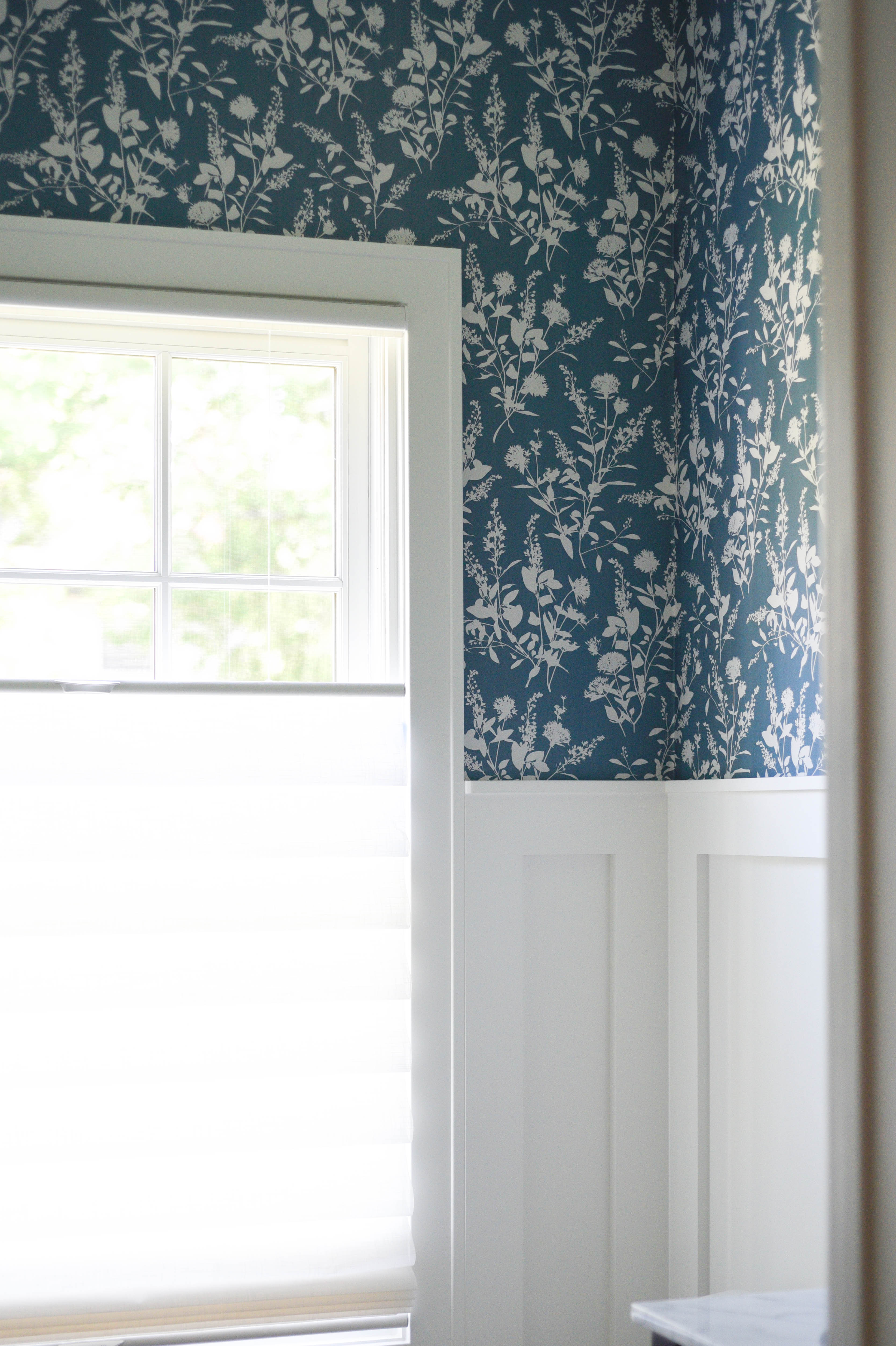 Wallpaper Powder Room - Home with Keki