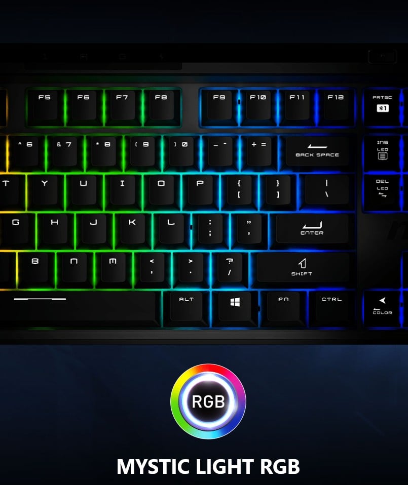 MSI Strike Pro Wireless – Leise Gaming Tastatur im modernen Look mit klassisch-rustikalem Design | igor´sLAB