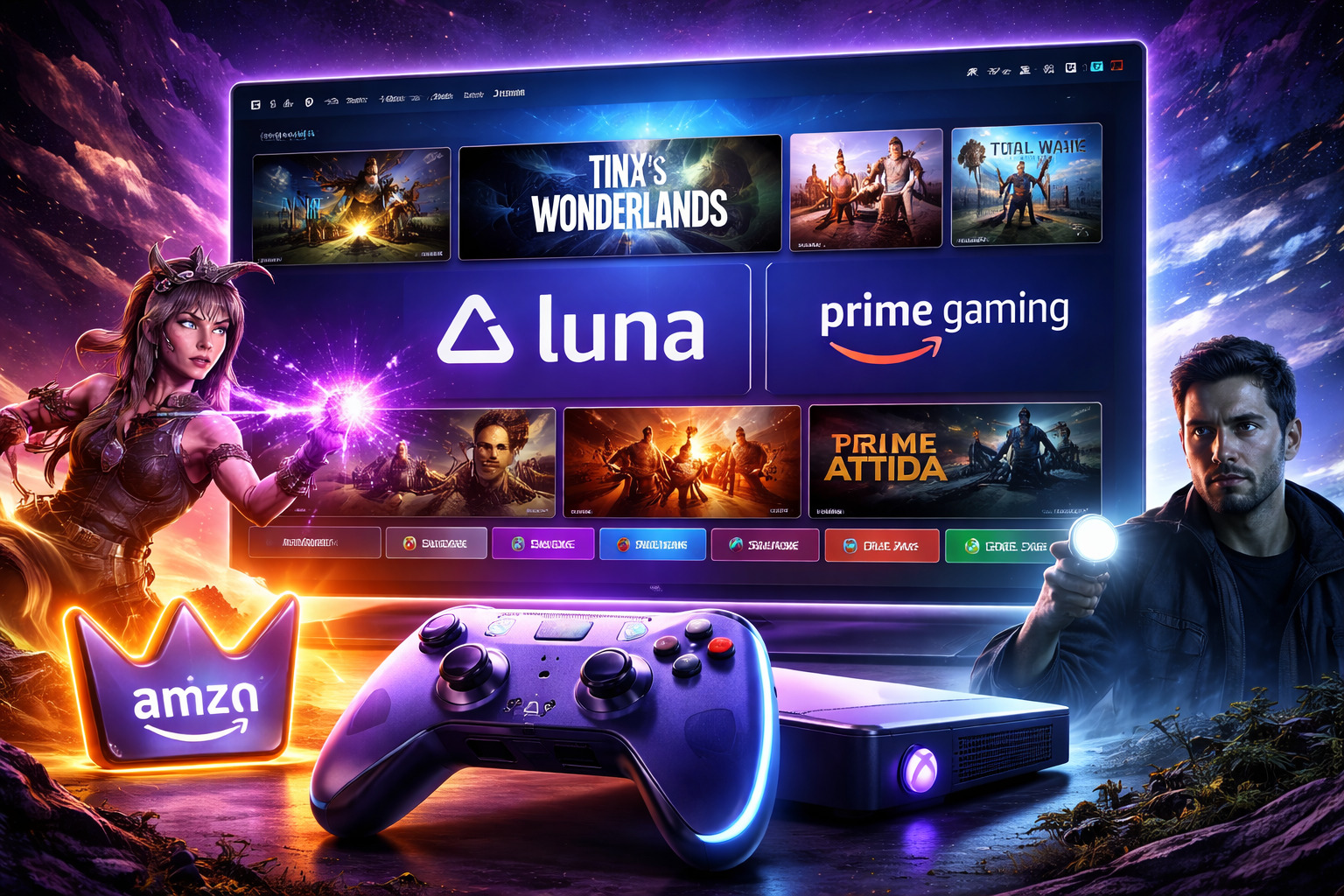 Luna (Prime Gaming): Amazon verschenkt 10 Spiele im Februar 2026 | igor´sLAB