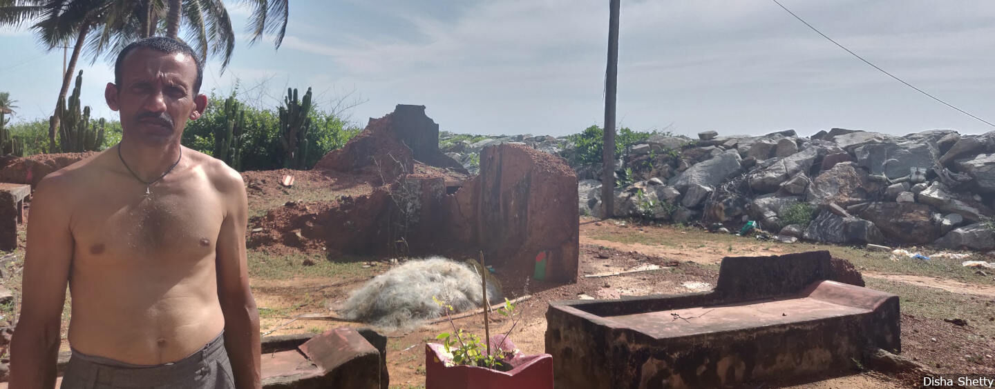 Homes Disappear, Walls Crumble As India’s Coasts--Battered By Human Activity--Are Now Ravaged By Climate Change