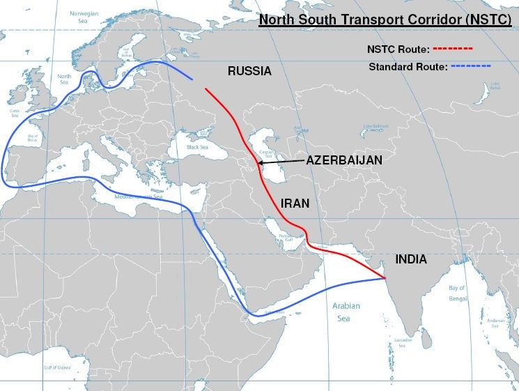 International North - South Transport Corridor - INSIGHTS IAS - Simplifying UPSC IAS Exam Preparation
