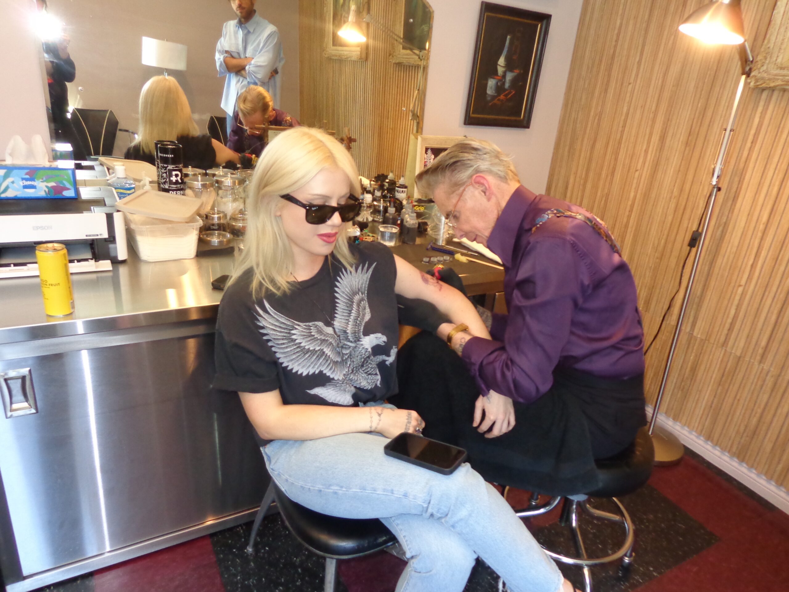Tattoo King Mark Mahoney Tells Slayyyter All His Hollywood Secrets