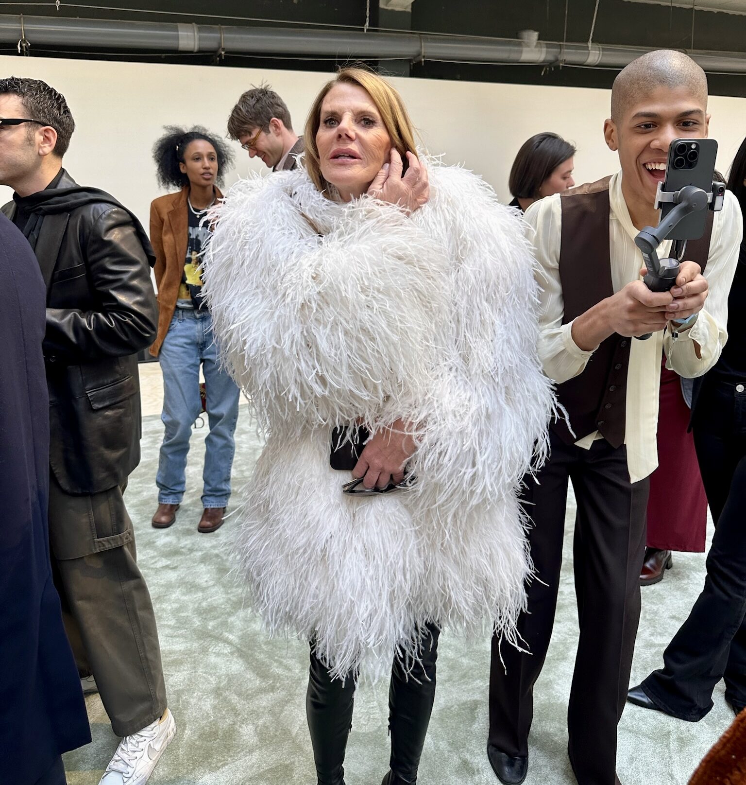 Anna Dello Russo and Nadia Lee Cohen Review Chloé FW25