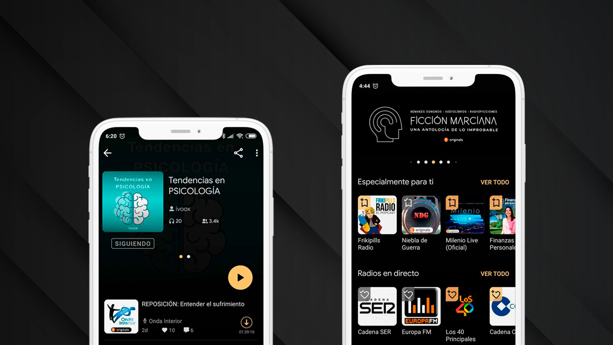 Pásate al lado oscuro en Android - iVoox Blog