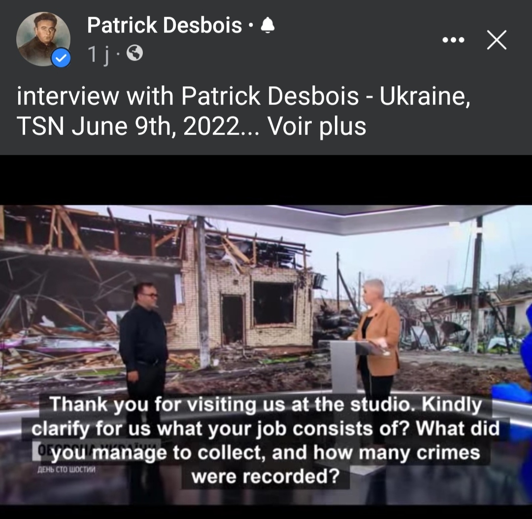 Le Père Desbois en Ukraine documente les crimes de guerre - JForum