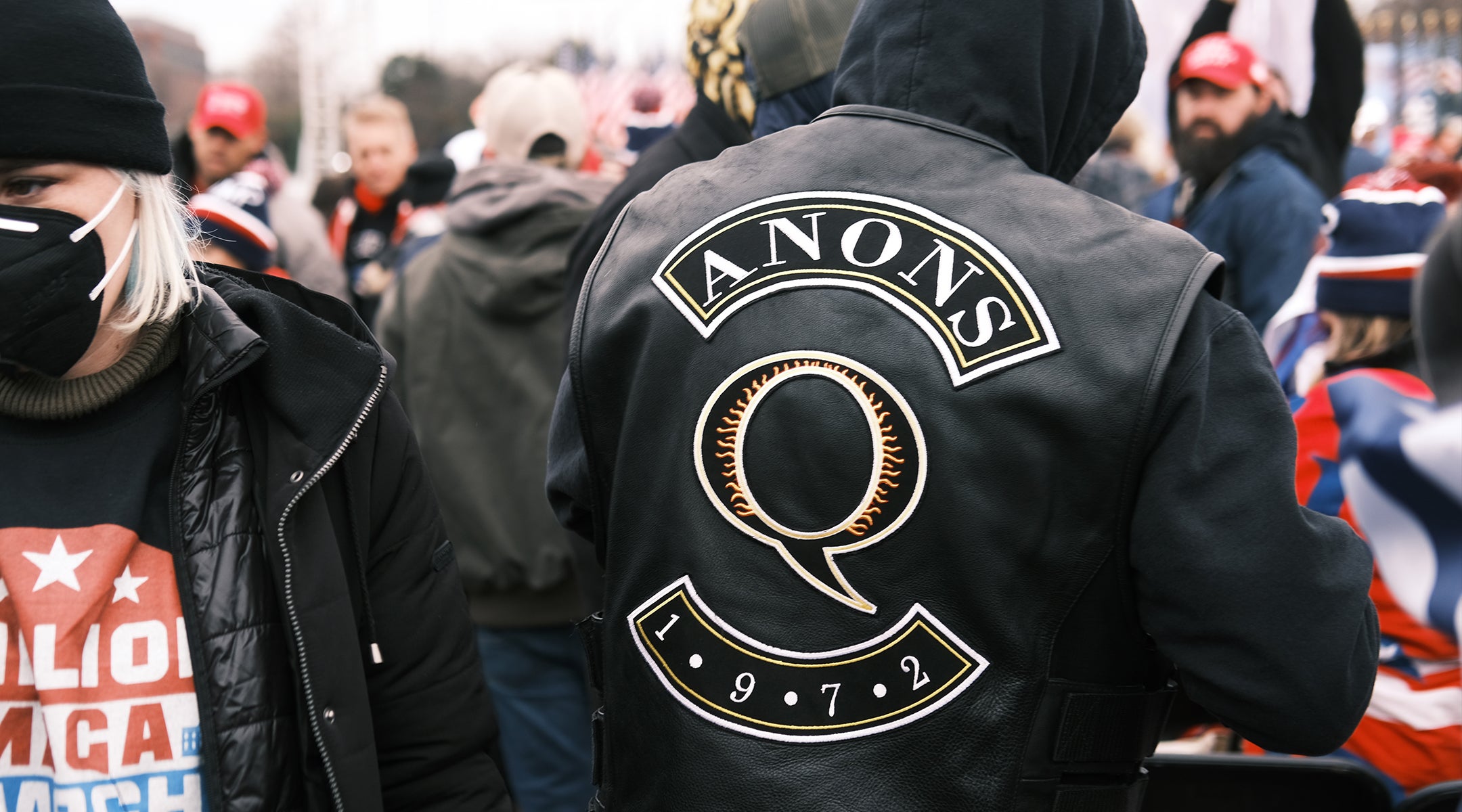 Neo-Nazis, QAnon and Camp Auschwitz: A guide to the hate symbols and signs on display at the Capitol riots - Jewish Telegraphic Agency