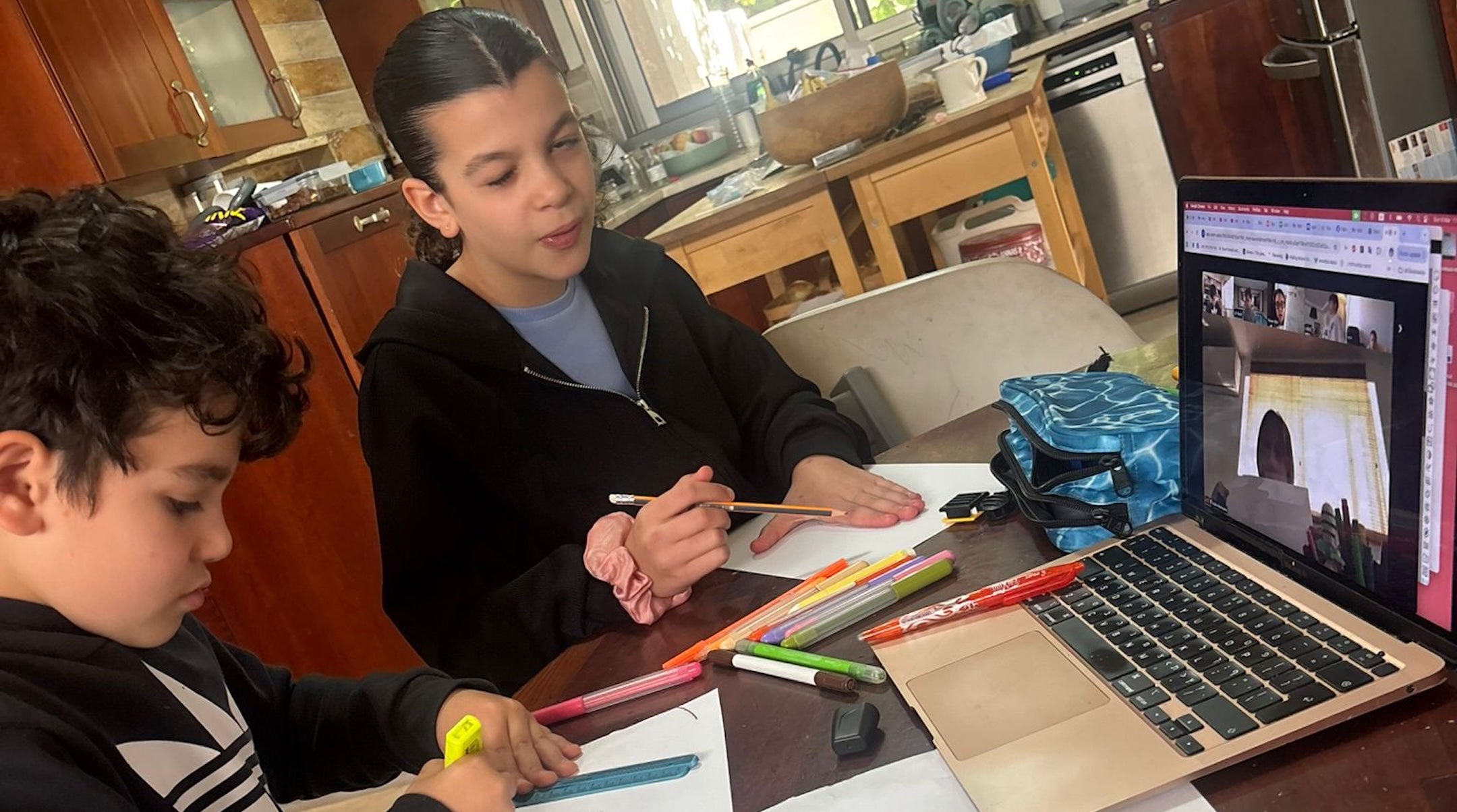 Workplaces open, schools remain shut — and Israeli parents pull out their hair over wartime Zoom classes - Jewish Telegraphic Agency