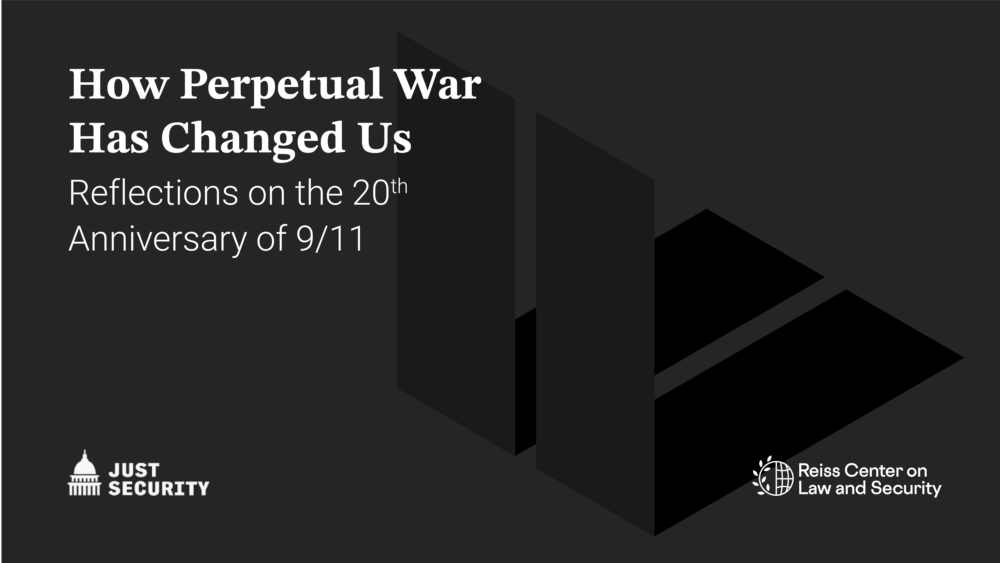 Crossing Back Over: Time to Reform Legal Culture and Legal Practice of the “War on Terror”