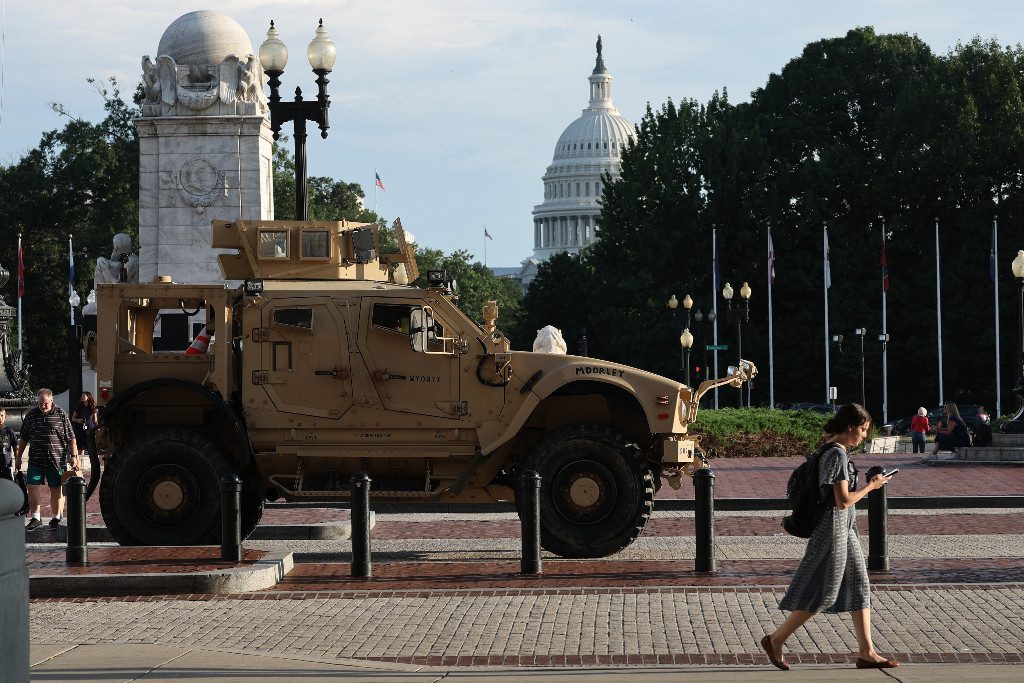 One Week of Trump’s DC Takeover Attempt: An analysis of the president’s use of military, police, and security services in the nation’s capital