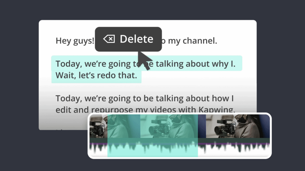 Introducing Trim with Transcript: Edit Videos Faster