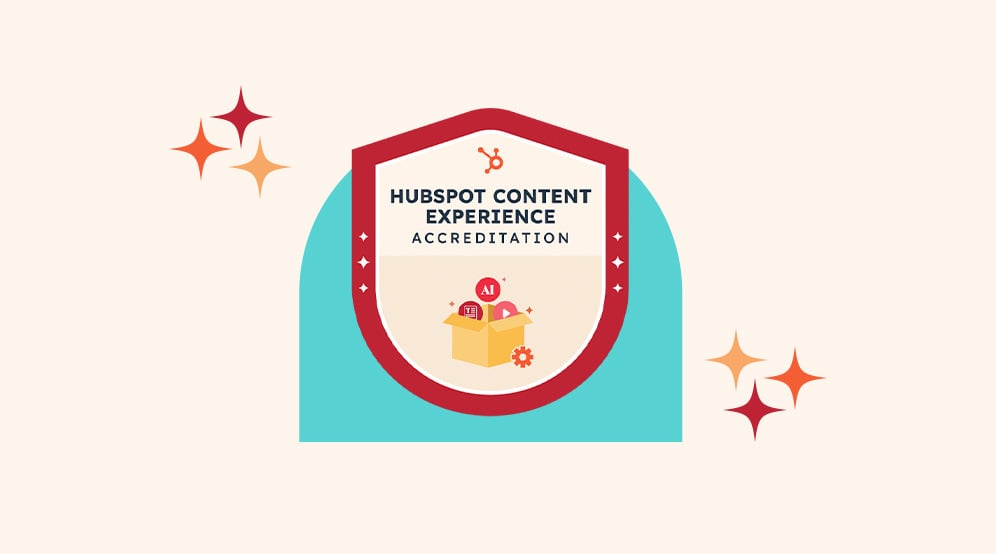 HubSpot Content Experience Accreditation | Kuno Creative Achievements