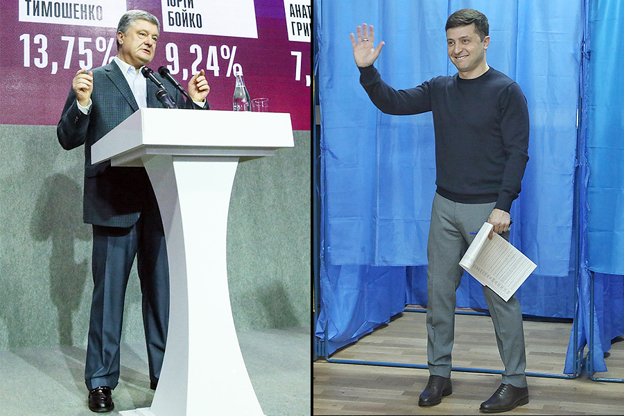 New poll: 71 percent ready to vote for Zelenskiy, 29 percent for Poroshenko in second round - Apr. 11, 2019 | KyivPost