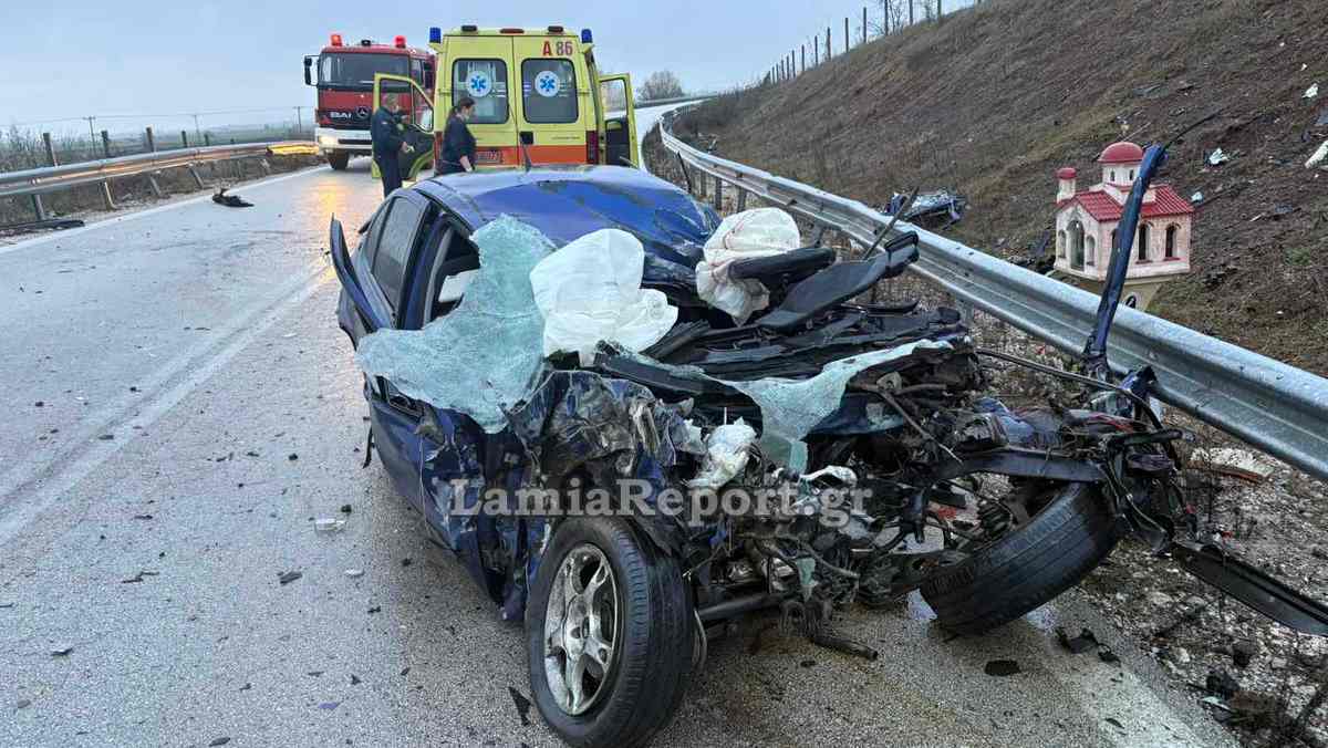 Τραγωδία στη Φθιώτιδα: Νεκρός 21χρονος, πατέρας ενός παιδιού, σε μετωπική σύγκρουση με λεωφορείο που πήγαινε να παραλάβει μαθητές (ΒΙΝΤΕΟ-ΦΩΤΟ) - Lamia Report