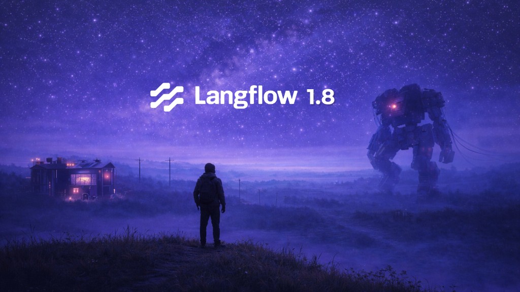 Langflow 1.8 released: Global model provider setup, V2 workflow APIs, and faster debugging | Langflow | Low-code AI builder for agentic and RAG applications