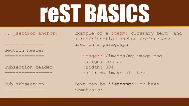reStructuredText - what-you-see-is-what-you-get plaintext markup language - LinuxLinks