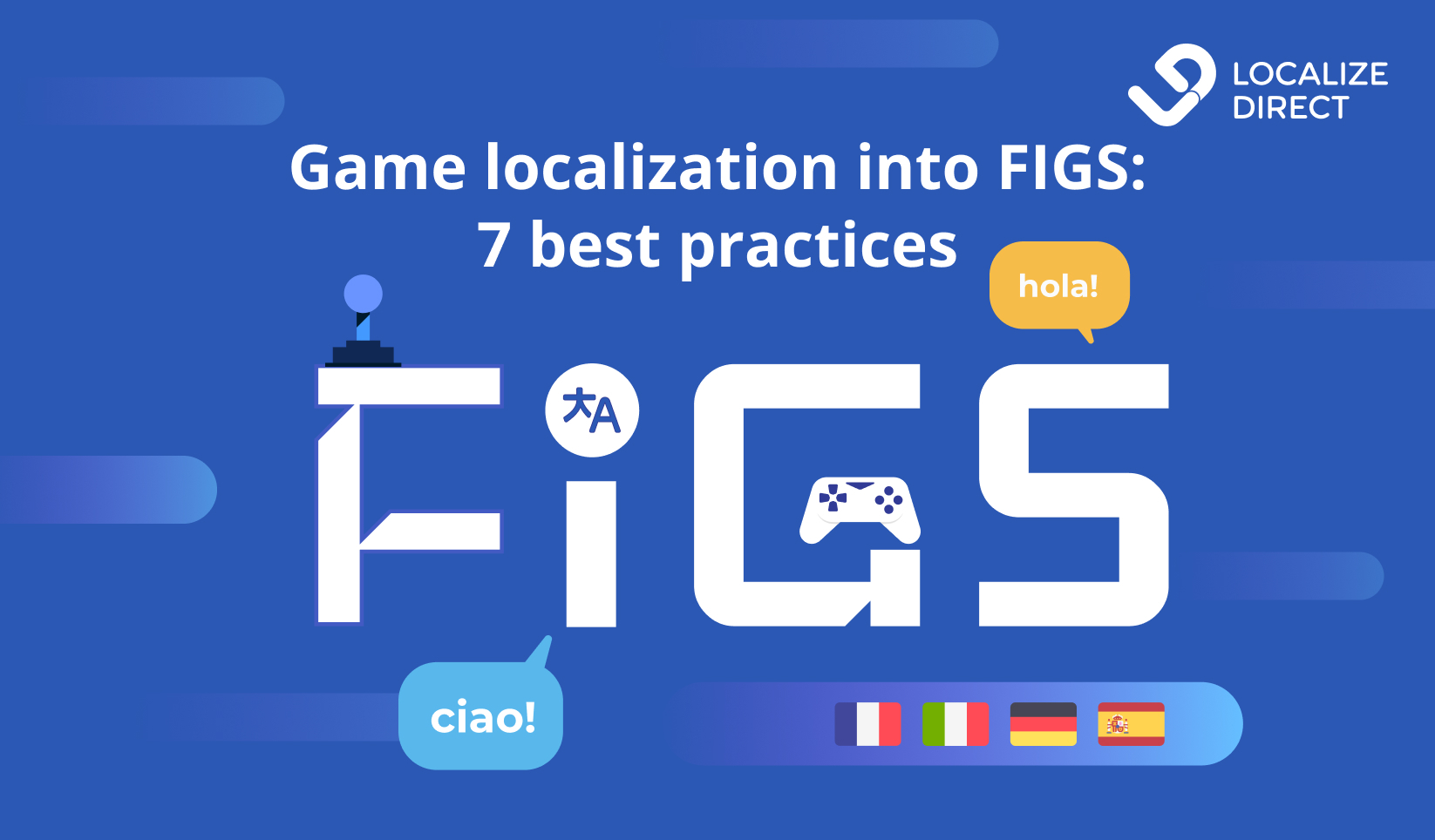 Game localization into FIGS: 7 best practices | LocalizeDirect