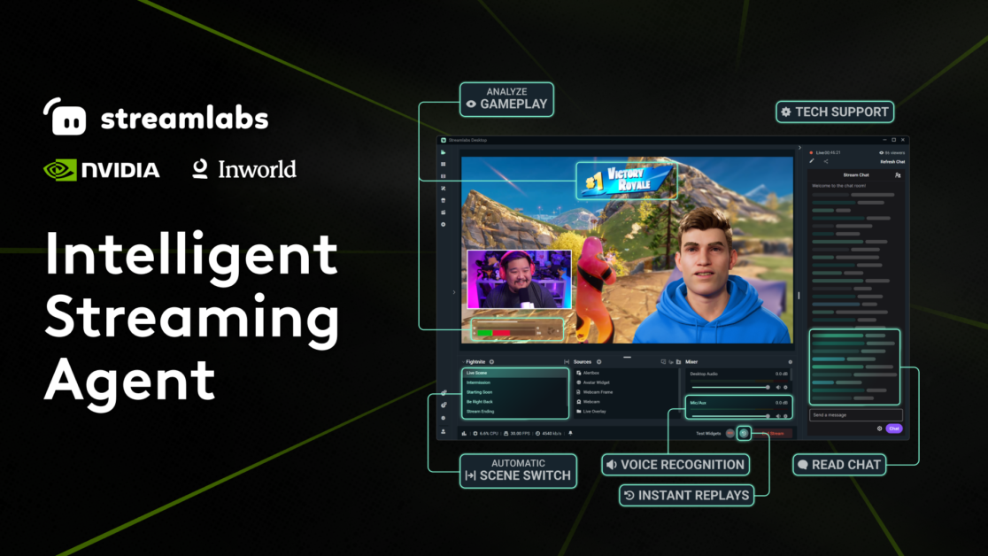 Streamlabs Launches Intelligent Streaming Agent and Developer Access to Real-Time AI Vision Model – logi BLOG