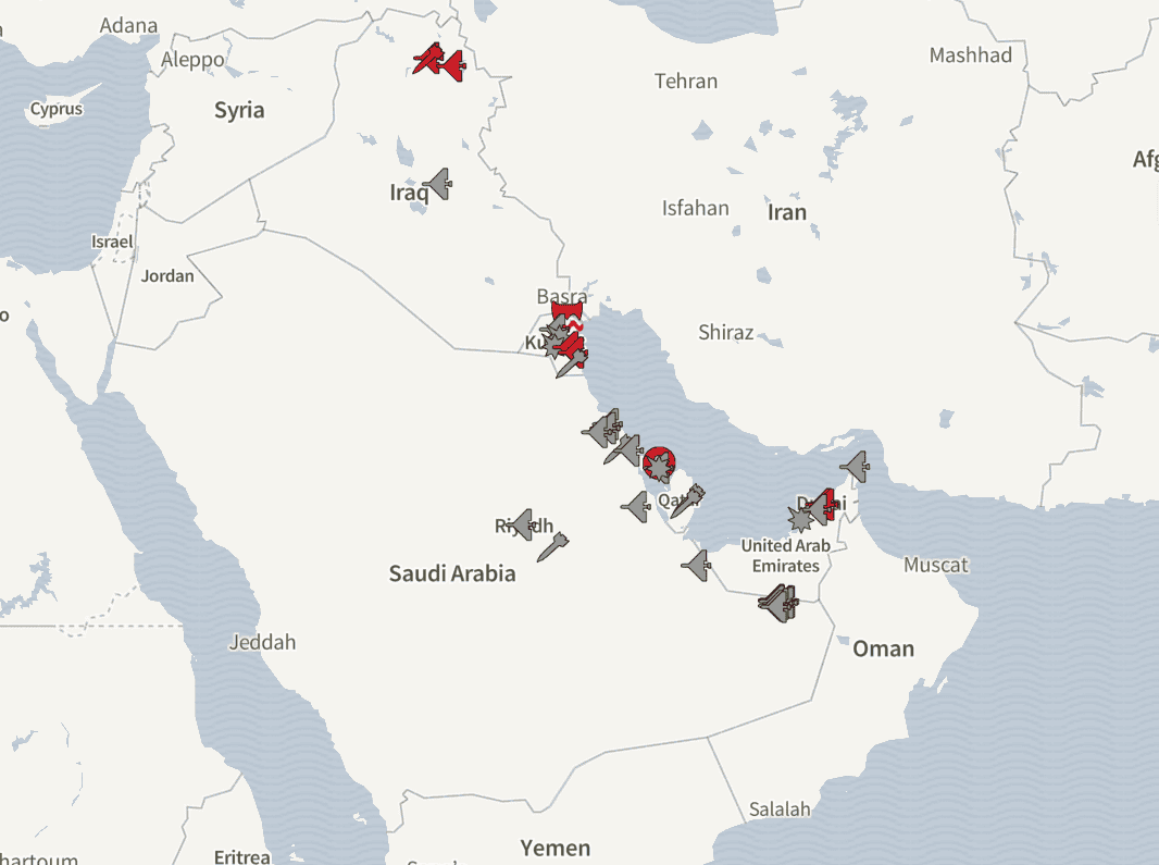 Iranian drones and missile barrages hit energy infrastructure, airports, and residential buildings in the Arab World (March 11-12 updates) - FDD's Long War Journal