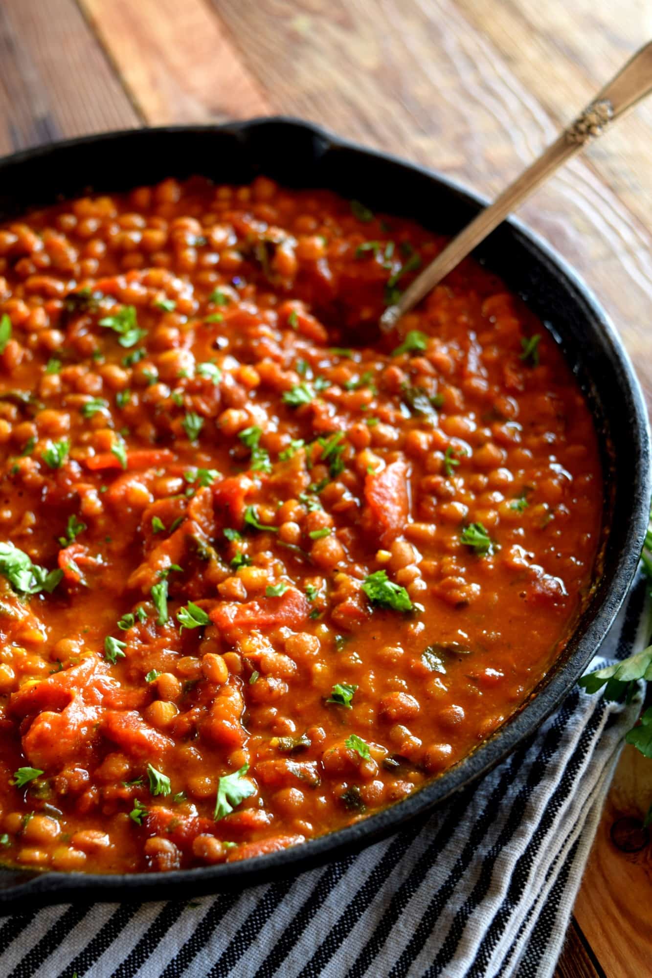 Curried Coconut Lentils - Lord Byron's Kitchen