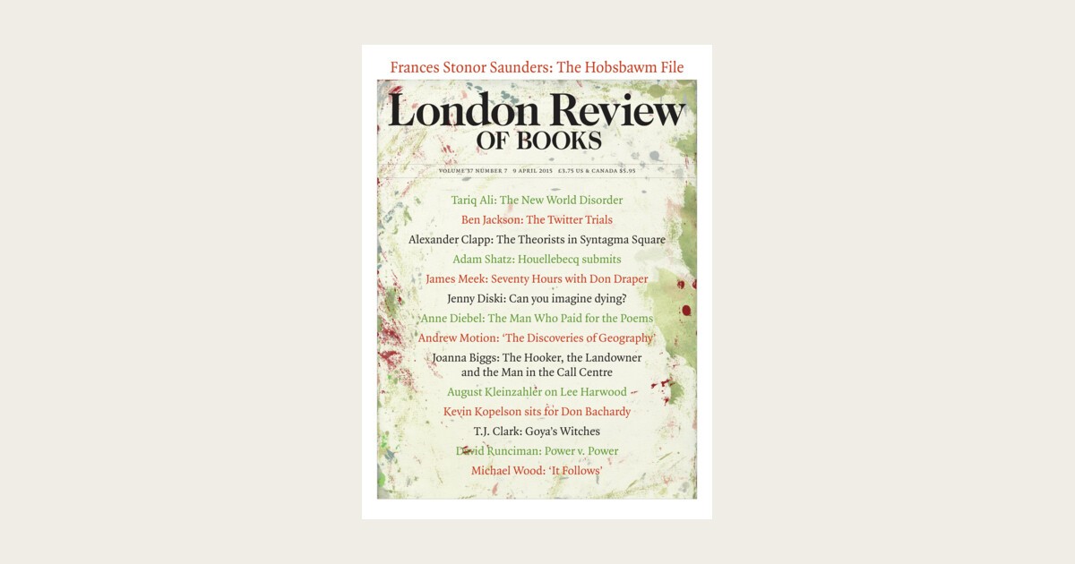 Frances Stonor Saunders · Stuck on the Flypaper: The Hobsbawm File