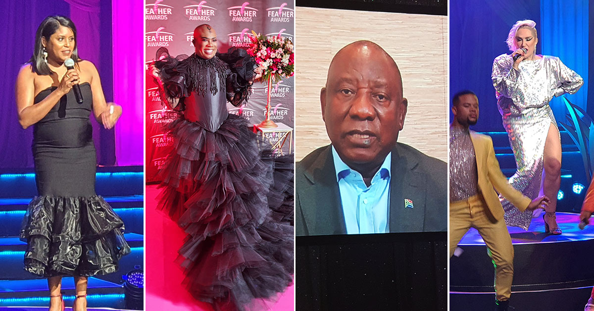 Feather Awards 2021 | Ramaphosa says "queer lives matter" - MambaOnline - LGBTQ South Africa online
